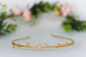 Wild Branches Leaves Headband