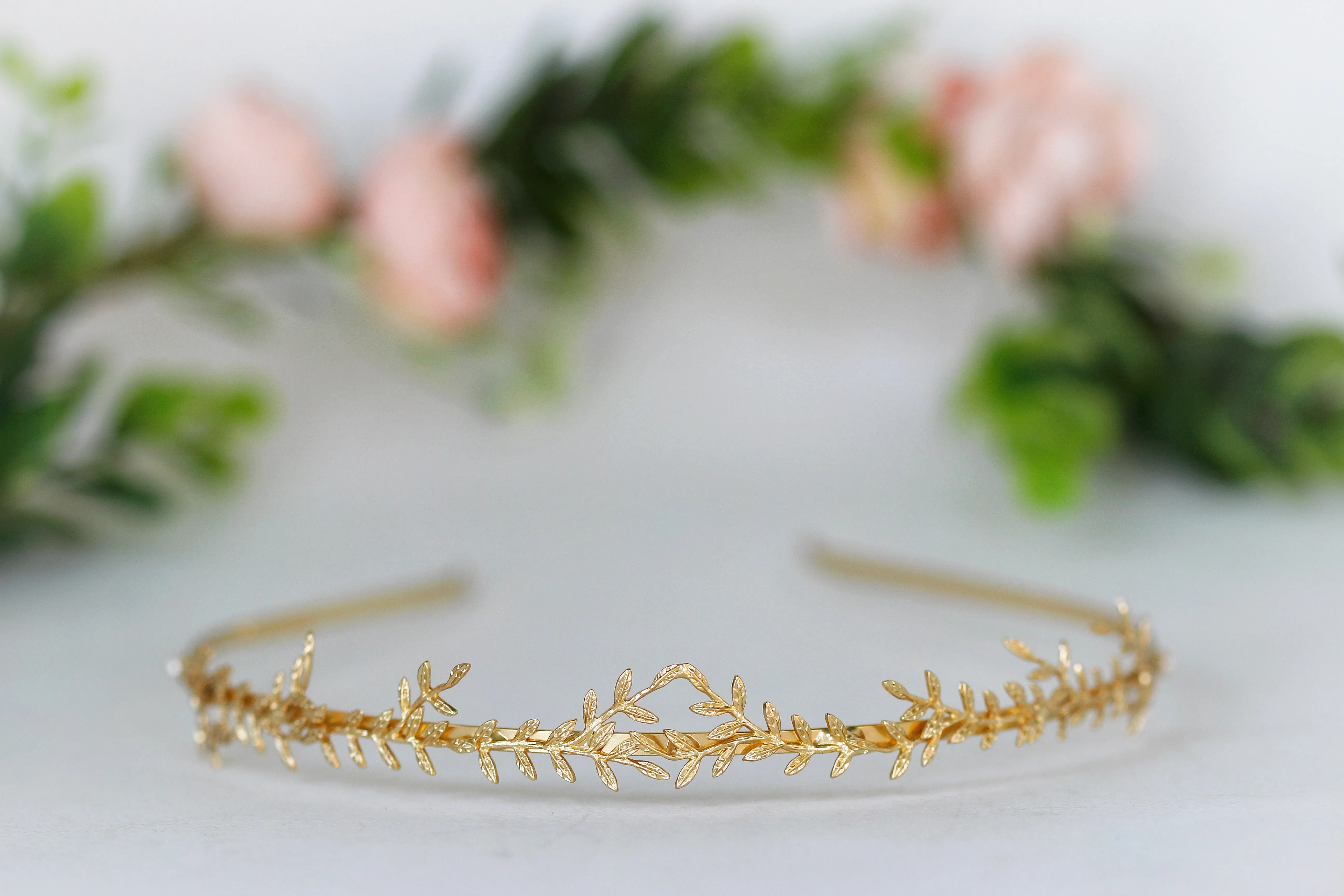 Wild Branches Leaves Headband