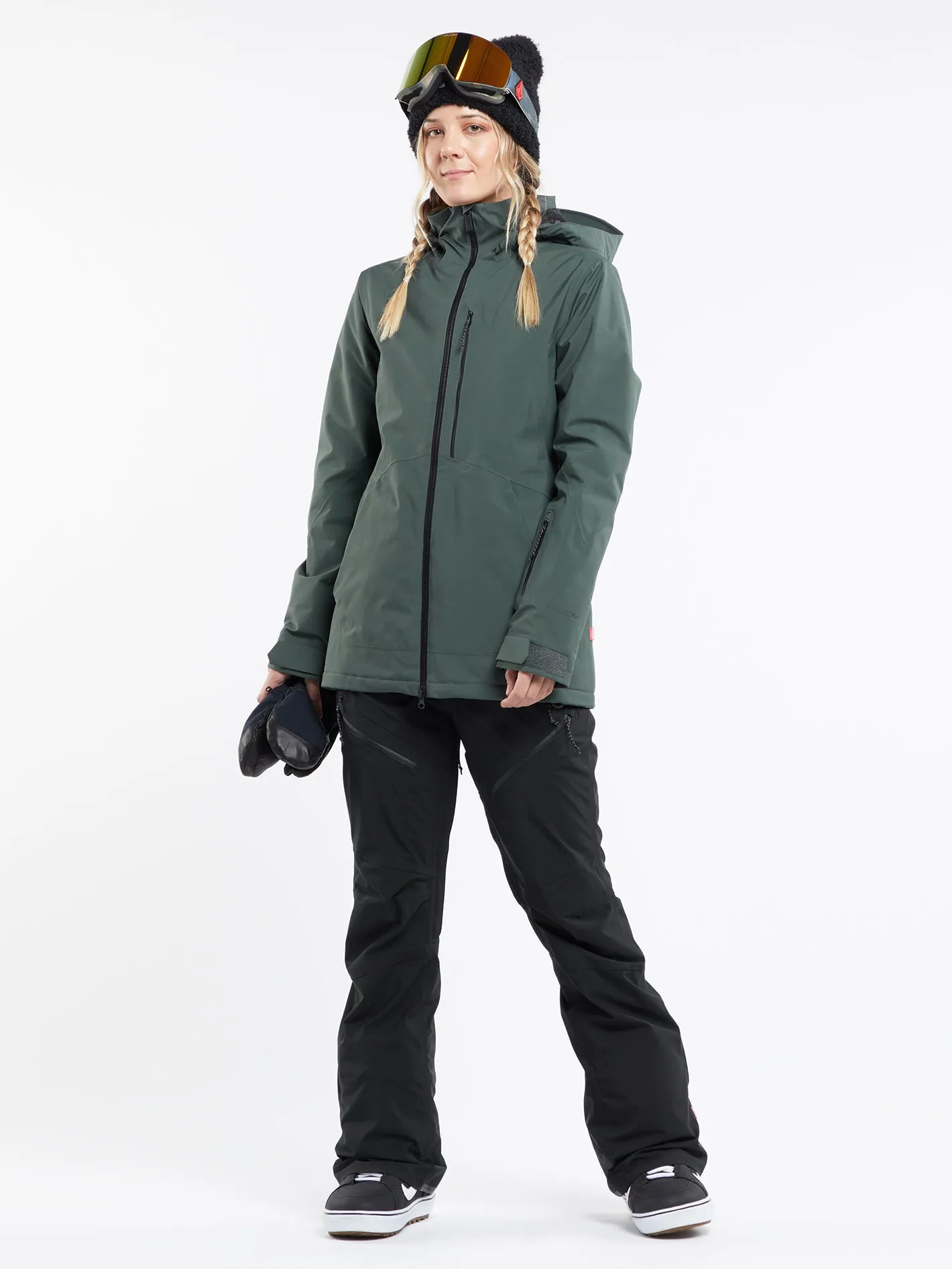 Womens 3D Stretch Gore Jacket - Eucalyptus