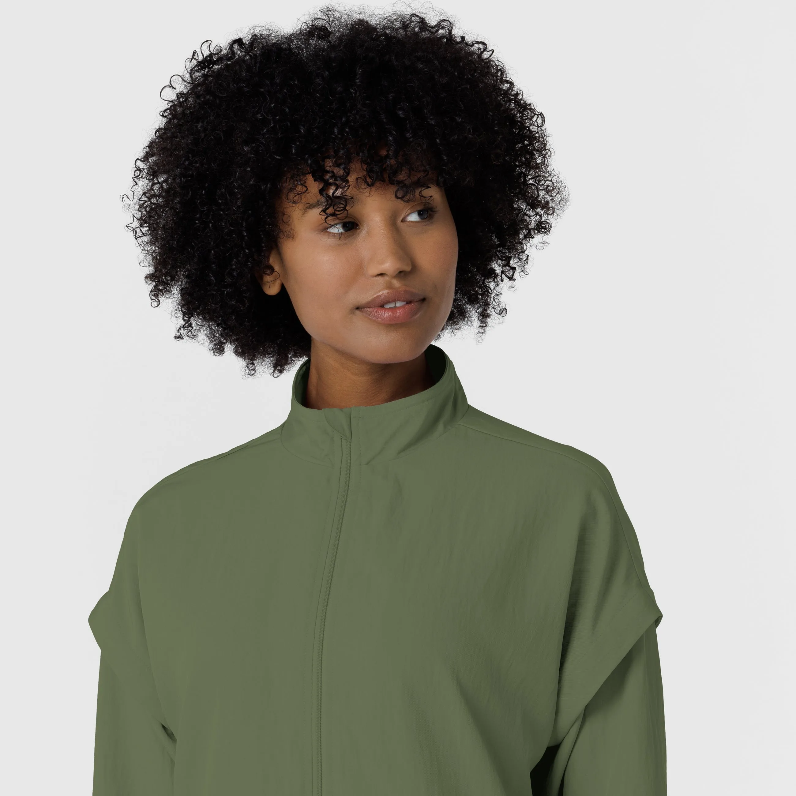 Women's BreezeBreaker Scrub Jacket - Olive