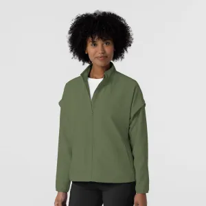 Women's BreezeBreaker Scrub Jacket - Olive